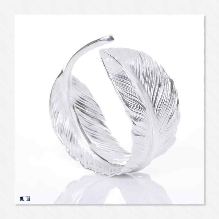 リング シルバー925 フェザー ネイティブアメリカン インディアン