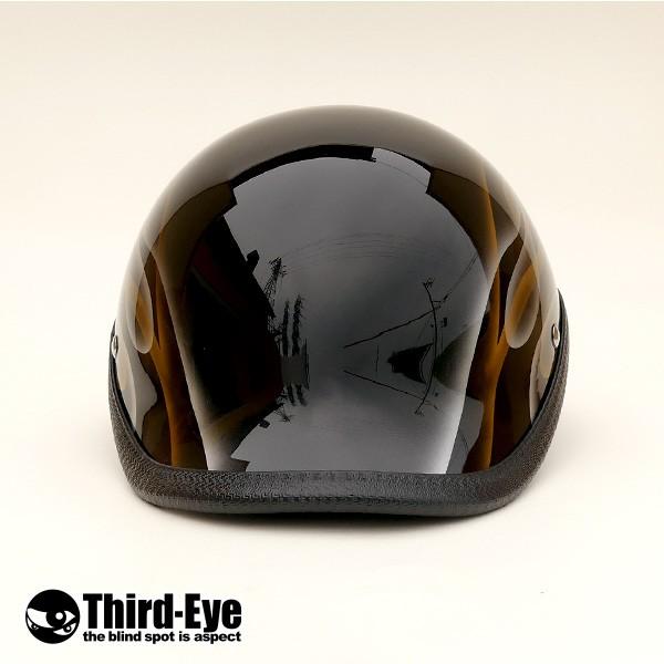 限定 バイク ヘルメット ハーフキャップ AURORA FLAMES ベッカー