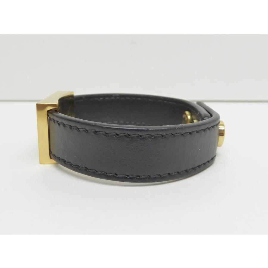 FENDI（フェンディ） レザーブレスレット size:S 腕周り17.5cm~19cm