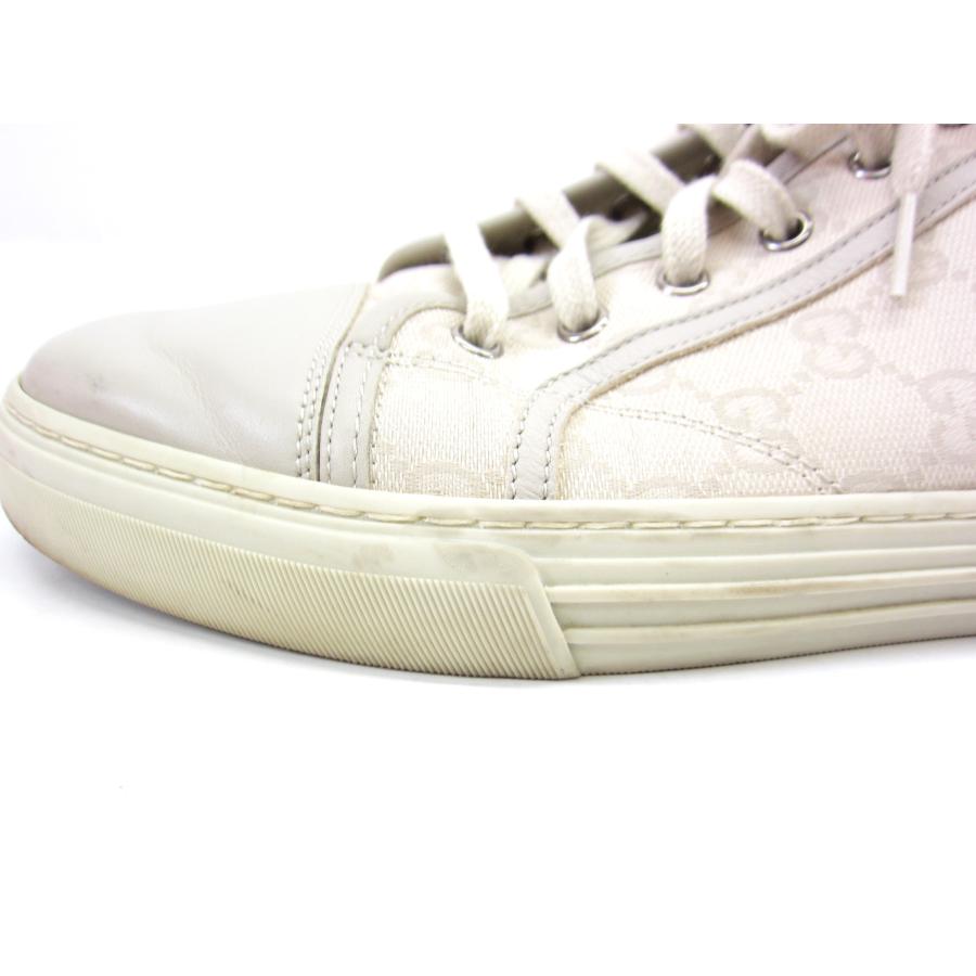 GUCCI（グッチ） 426188 GGキャンバス ハイカット スニーカー メンズ