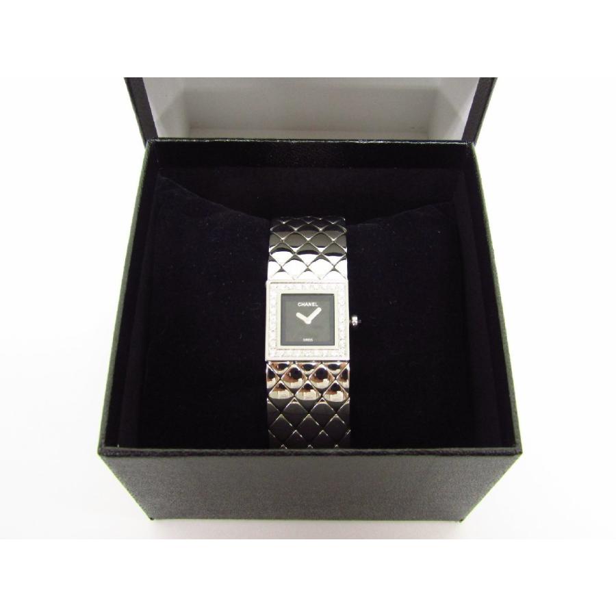 マトラッセ CHANEL シャネル ベゼルダイヤ H0489 レディース クォーツ