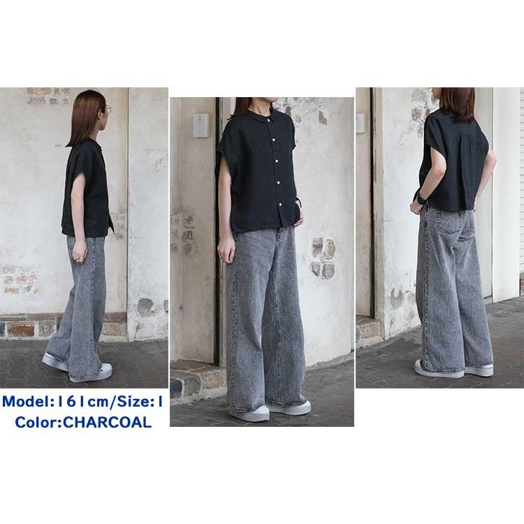 ORCIVAL（オーシバル） リネン スリーブレスシャツ レディース OR