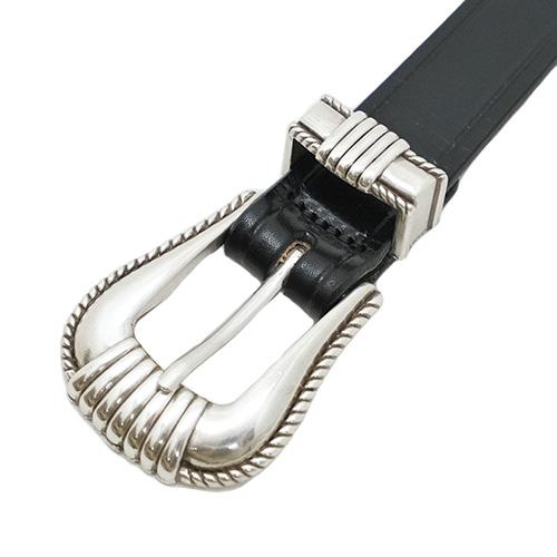 TORY LEATHER（トリーレザー） 3-Piece Silver Buckle Belts 3ピース
