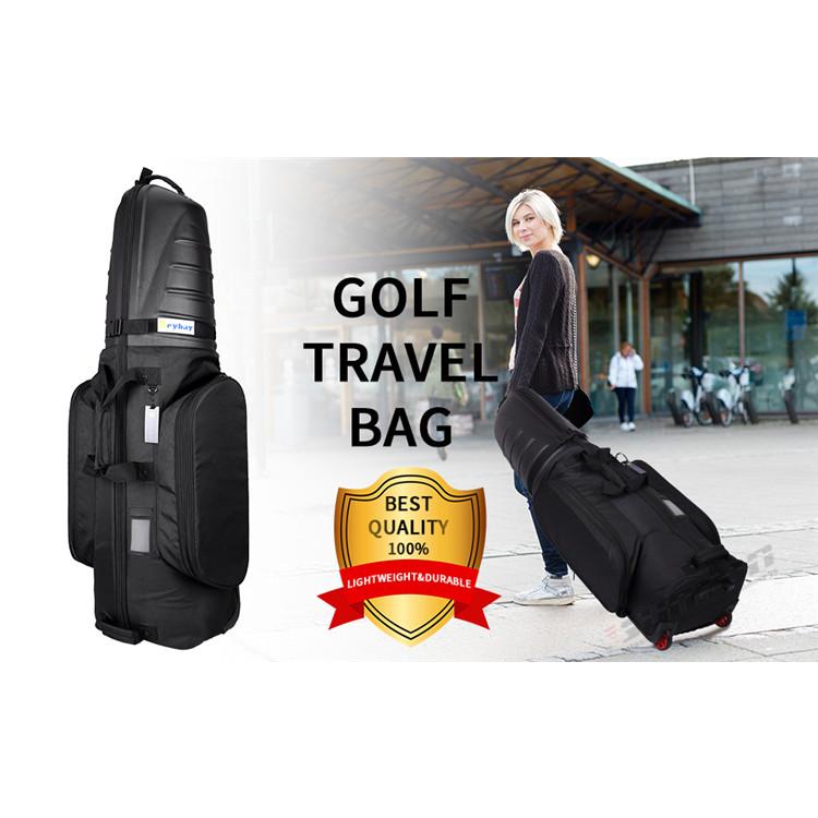 トラベルバッグ ゴルフ キャディバッグ カバー ローラー付き