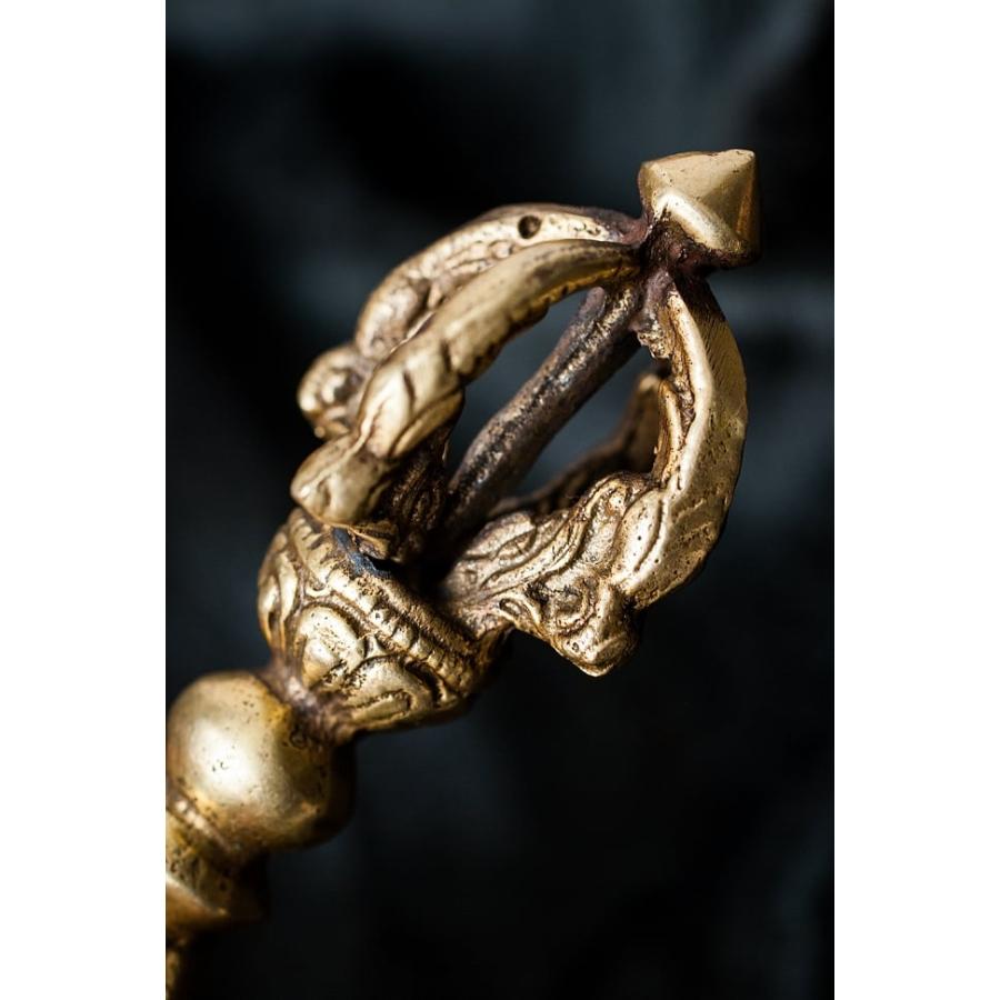 仏具 ドルジェ ヴァジュラ 金剛杵 密教法具 チベット密教法具 カルタリ