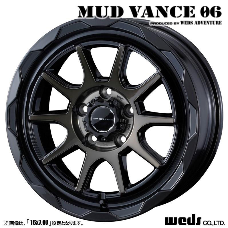 WEDS（ウェッズ） MUD VANCE 06 マッドヴァンス 16インチ リム幅7.0J
