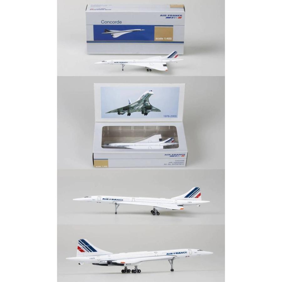 ダイキャスト 1/400 完成品 コンコルド エールフランス 飛行機モデル