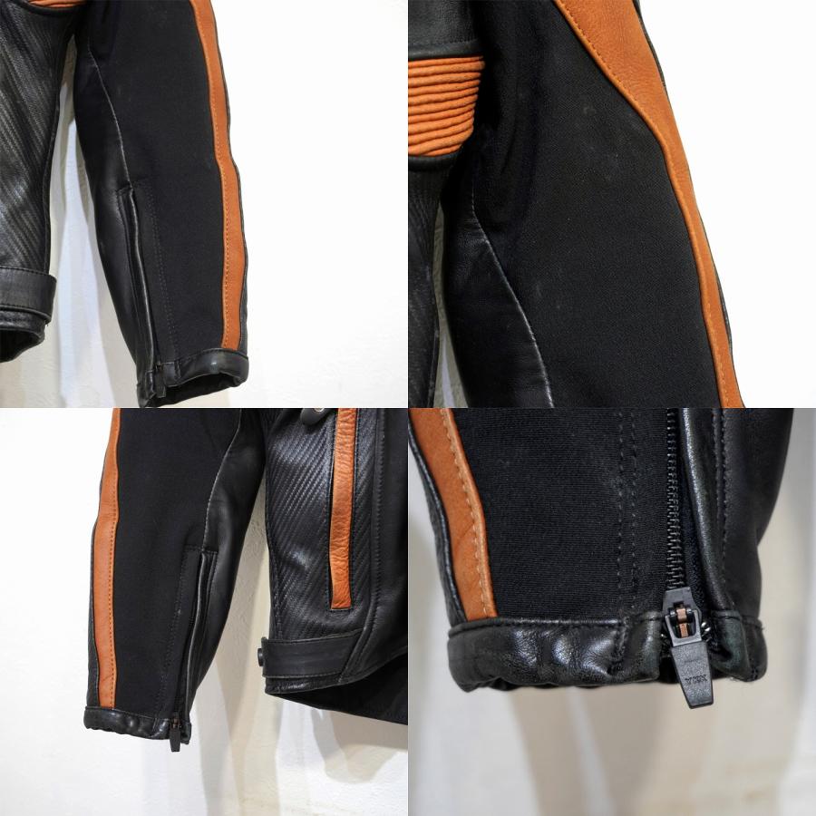 HYOD PRODUCTS (M) レザー ジャケット ライナー付き バイカー バイク