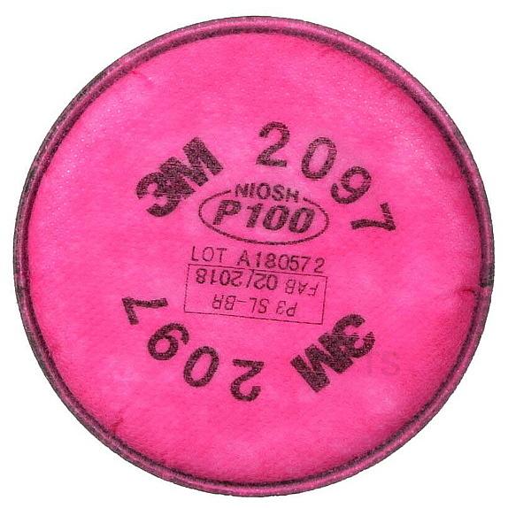 3M 防塵マスク用 フィルター 2097 (2枚 1組) (6000 6500シリーズ用