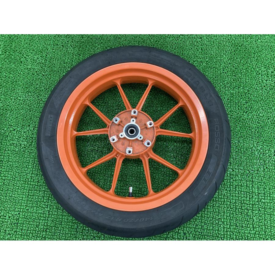 RC390 リアホイール VBKJYJ407HC269*** KTM 純正 中古 バイク 部品