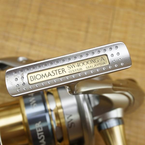 シマノ 13バイオマスターSW 4000XG/R424M 美品 スピニングリール : 釣