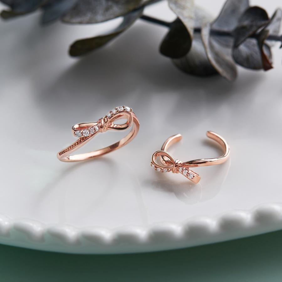 ジュエリーツツミ ツツミ 指輪 K10ピンクゴールドダイヤモンドリング