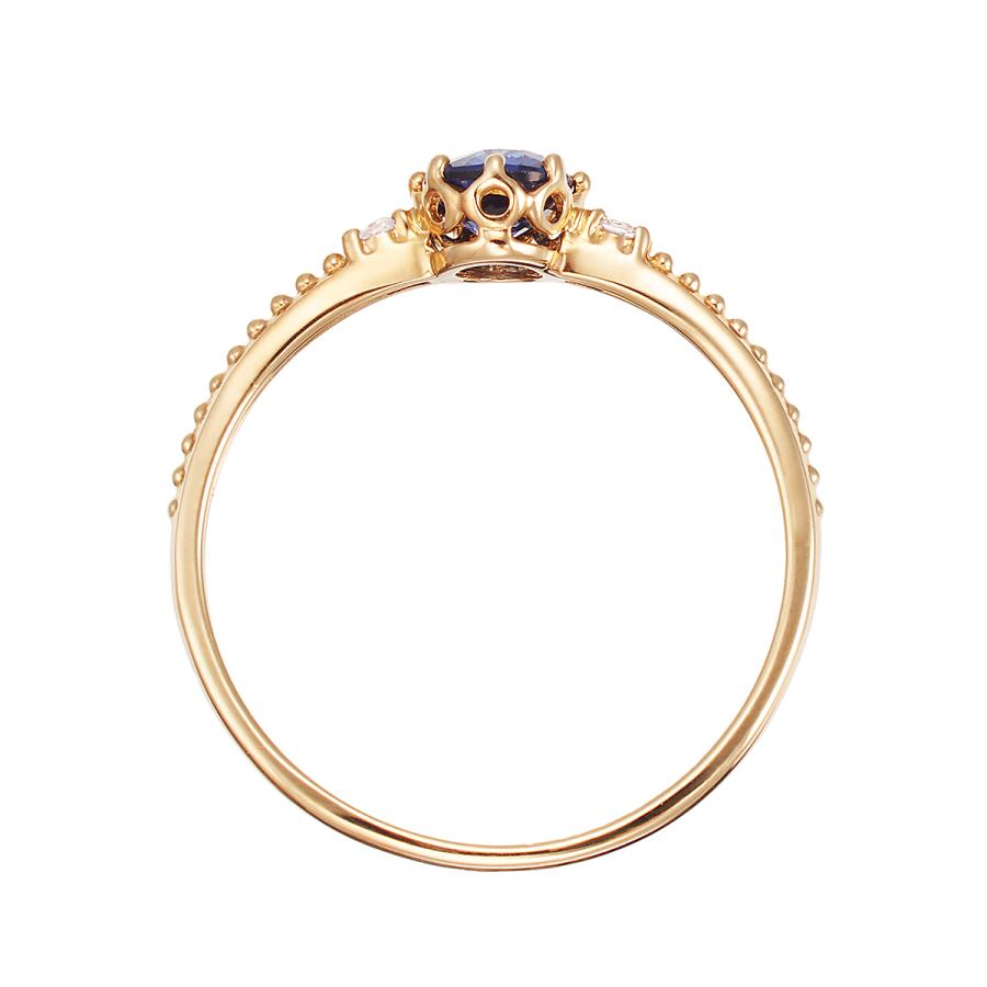 ジュエリーツツミ ツツミ 指輪 K10イエローゴールドサファイアリング