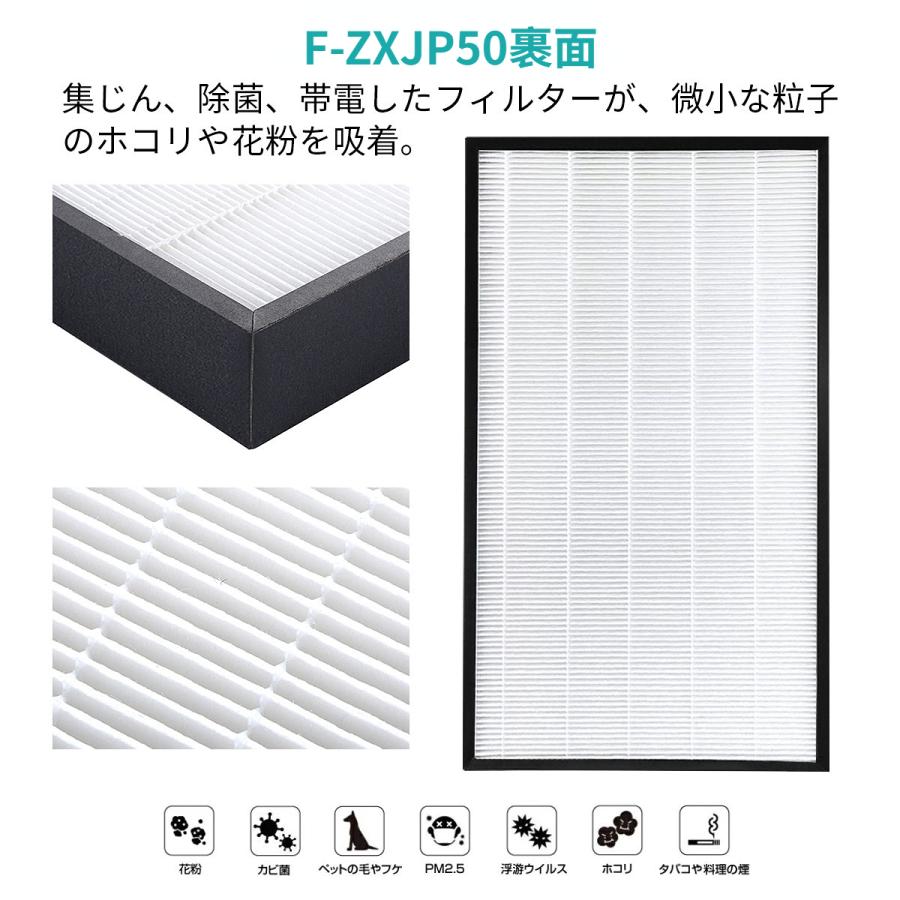 パナソニック F-ZXJP50(ZXGP50同等) F-ZXFD45 フィルター 空気清浄機