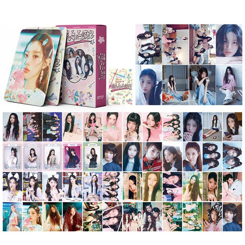 ILLITグッズ フォトカード 55枚 セット トレカ アイリット 写真 全員 K
