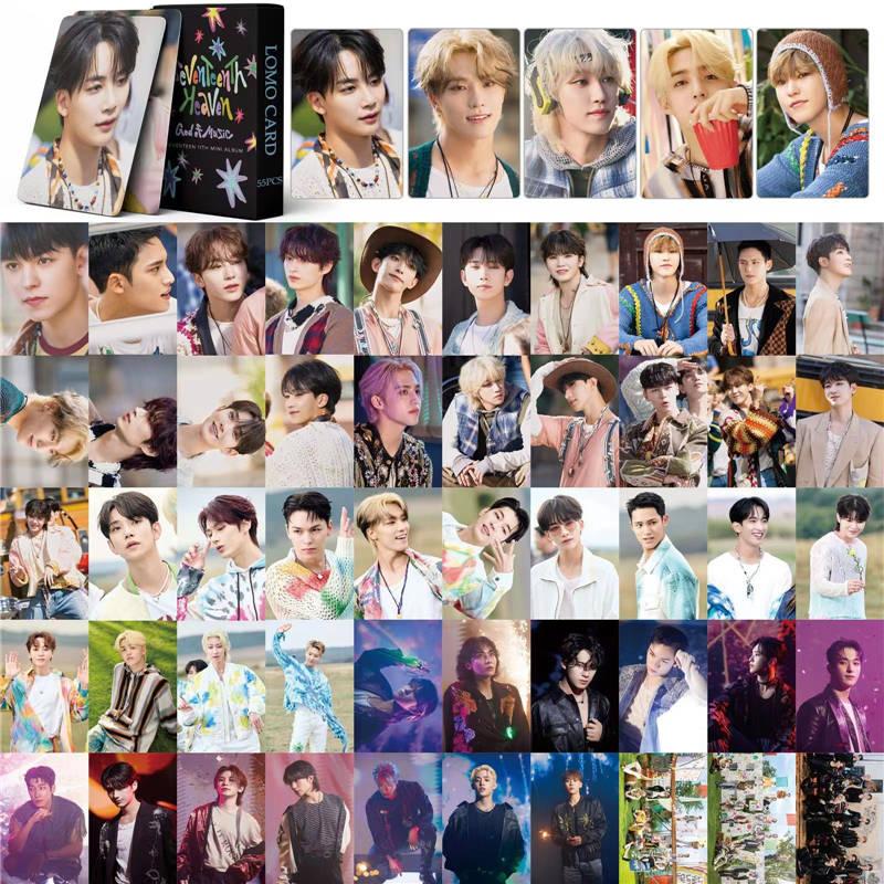 Seventeenグッズ フォト カード 55枚 セット トレカ セブンティーン