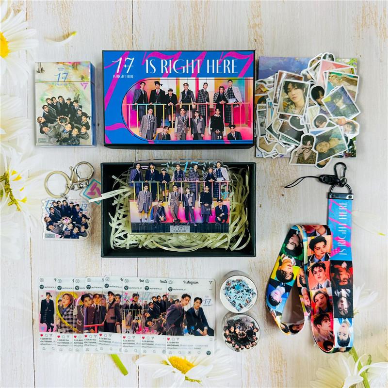 SEVENTEENグッズ ギフトボックス フォトカード セブンティーン テープ