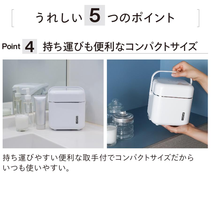 ツインバード（TWINBIRD） 【公式店限定】フェイススチーマー 角度調整
