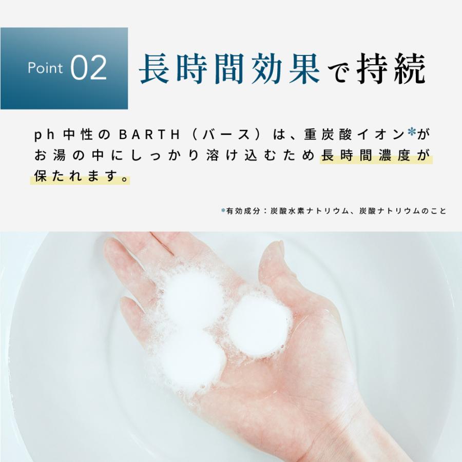 BARTH（バース） 薬用BARTH中性重炭酸入浴剤 90錠 公式店 | ギフト