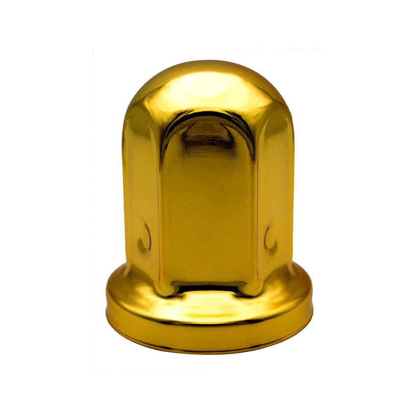 ナットキャップ 33mm ISO ロング 32個 ナットカバー ゴールドメッキ 丸