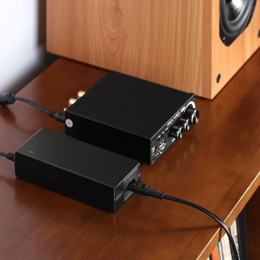 Nobsound AC 100-240V DC 24V/6A 144W ハイフィアンプ スピーカー