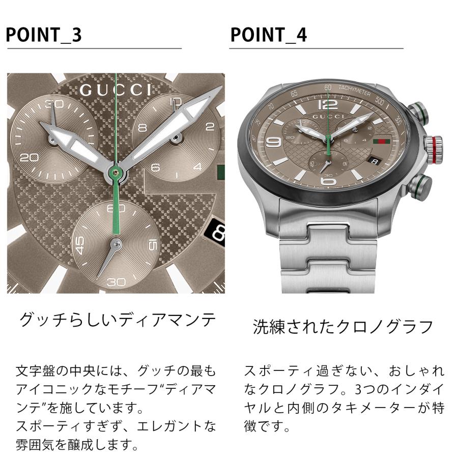 GUCCI（グッチ） メンズ 時計 G-TIMELESS Gタイムレスクロノ クォーツ