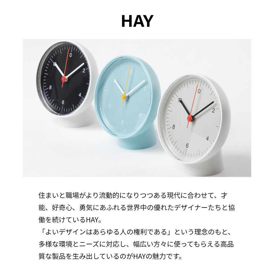HAY（ヘイ） HAY TABLE CLOCK 置き時計 メンズ レディース 時計