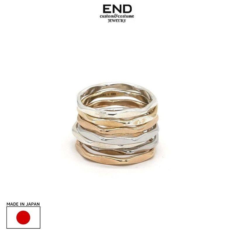 END CUSTOM JEWELLERS 7 PIECE SLENDER RING : UNDERFIELD ONLINE