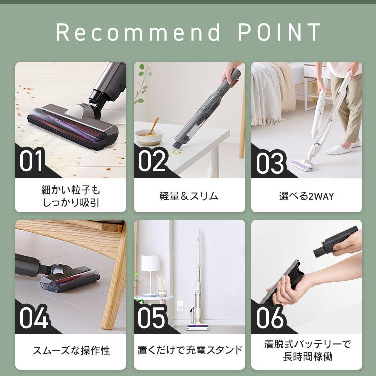 IRIS OHYAMA（アイリスオーヤマ） 掃除機 コードレス 車内清掃 充電式