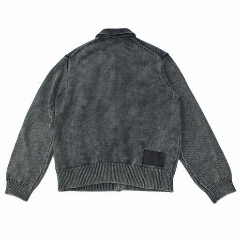 DAIRIKU ダイリク 25AW Vintage Dyed Knit Jacket ニットジャケット S