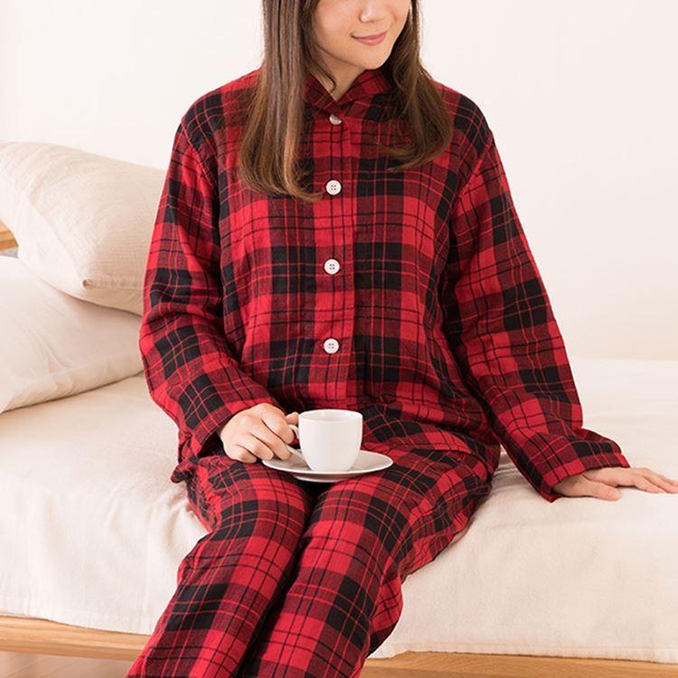 UCHINO SALE ガーゼパジャマ レディース 長袖 秋冬| マシュマロガーゼ