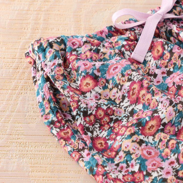 UCHINO (SALE)UCHINO マシュマロガーゼ レディース フラワーパジャマ