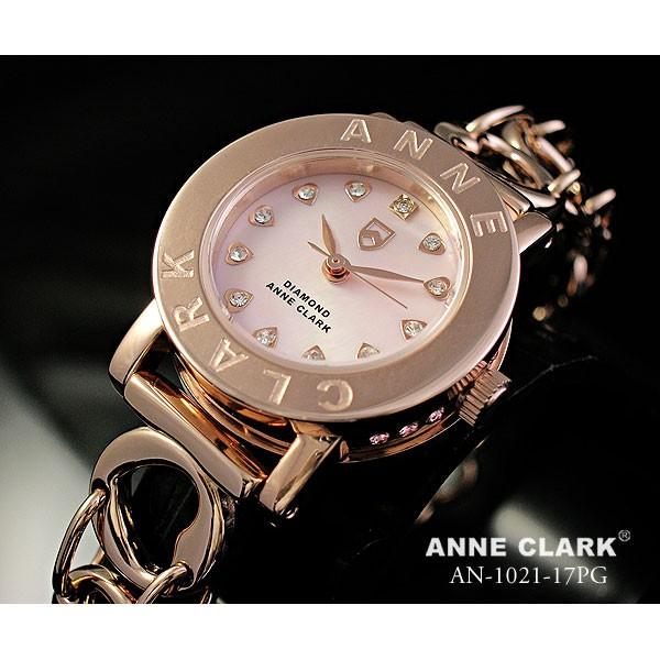ANNE CLARK（アンクラーク）ハートチェーンブレスレット腕時計 AN1021