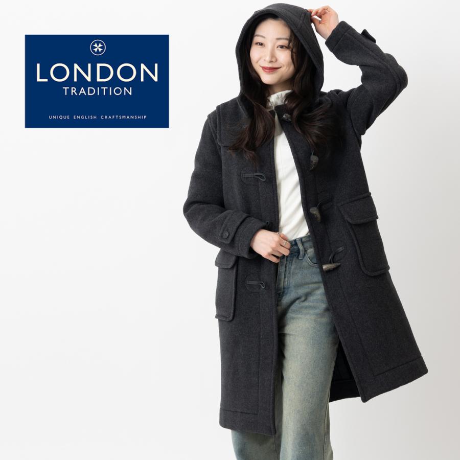 LONDON TRADITION AW レディース ロングダッフルコート M-11 英国製