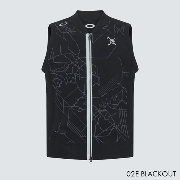 OAKLEY（オークリー） FOA404231 OAKLEY SKULL VECTOR SWEATER VEST