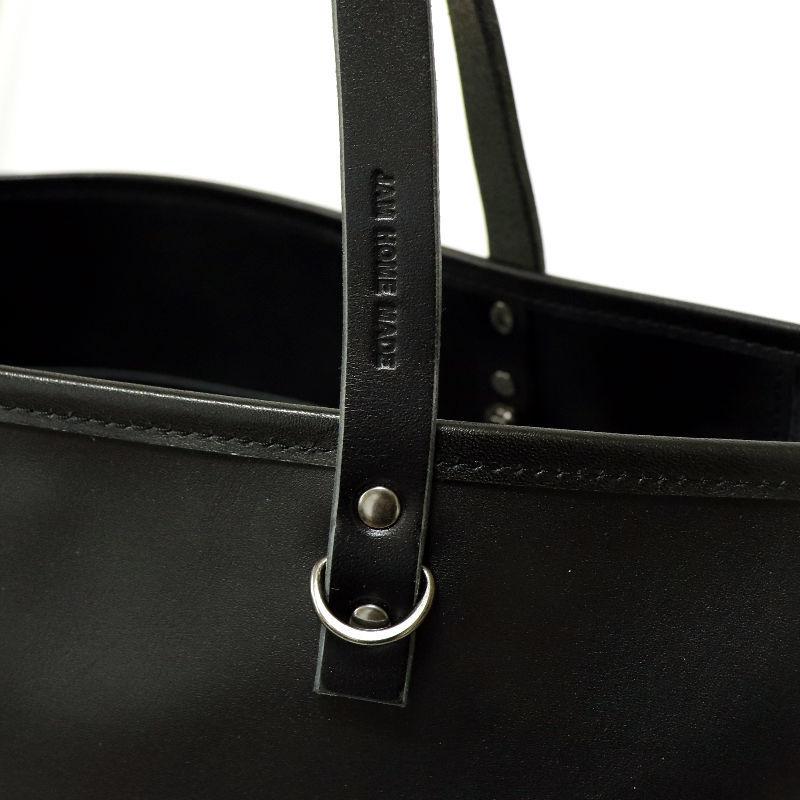 JAM HOME MADE（ジャムホームメイド） ブラックライド レザー トート