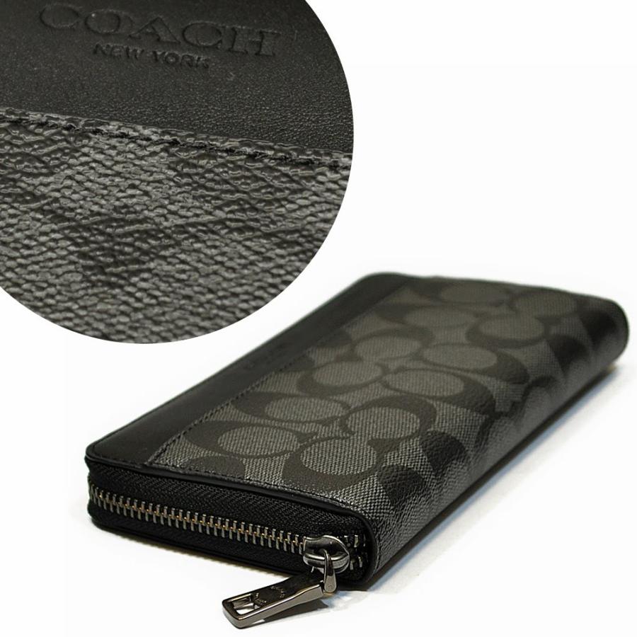 COACH（コーチ） 財布 長財布 メンズ レディース ラウンドファスナー