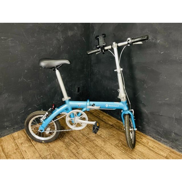 美品 ルノー 14インチ 折りたたみ自転車 【中古】 RENAULT ミニベロ