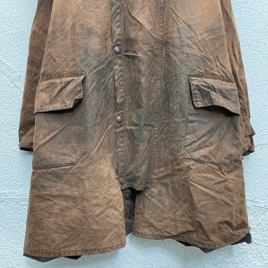 BACKHOUSE オイルド ジャケット XL~ ブラウン バックハウス バブアー