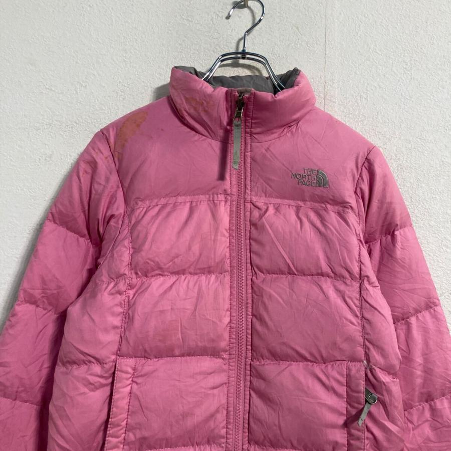 THE NORTH FACE ダウンジャケット キッズ M ピンク ノースフェイス