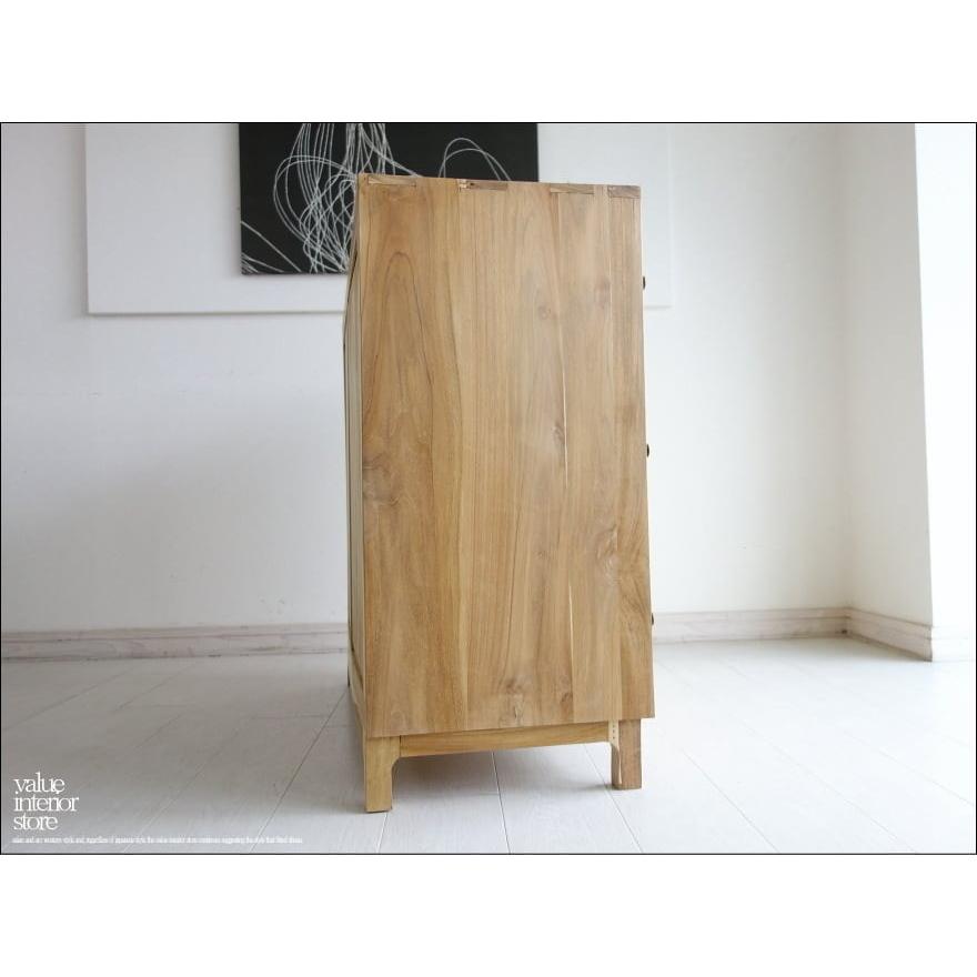 チーク無垢材 ロッカーNA 下駄箱 シュ−ズボックス 収納家具 新品 靴箱