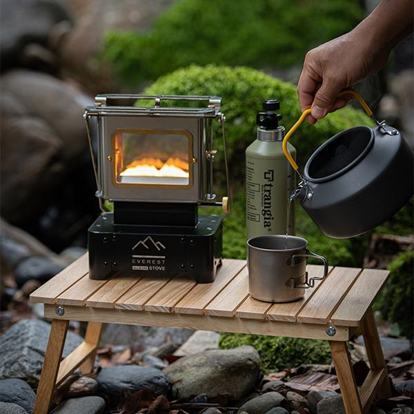 オールインワン アイロンストーブ オイルランプストーブ 暖炉 調理