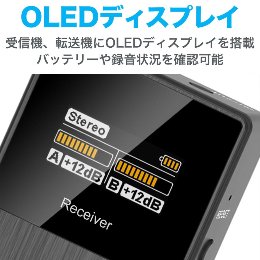 COMICA BoomX-D D2 ワイヤレスマイク 無線マイク ビデオマイク 2.4G