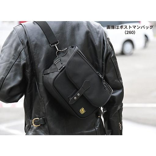 ポストマンバッグ (260) （バリスティック ナイロン製：ブラック