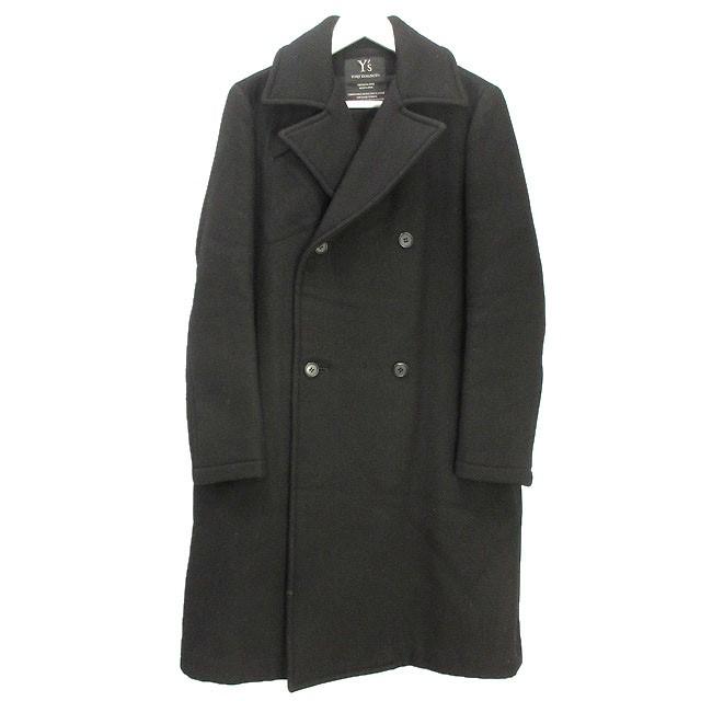 Y's（ワイズ） ウール コート 1 ブラック 黒 アウター 上着 レディース