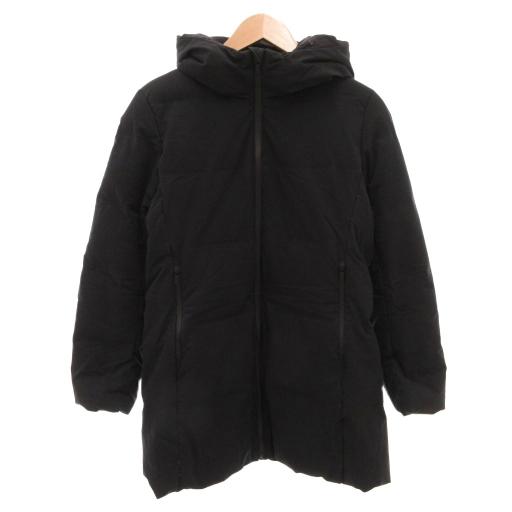 ユニクロ（UNIQLO） ストレッチシームレスダウンショートコート L 黒