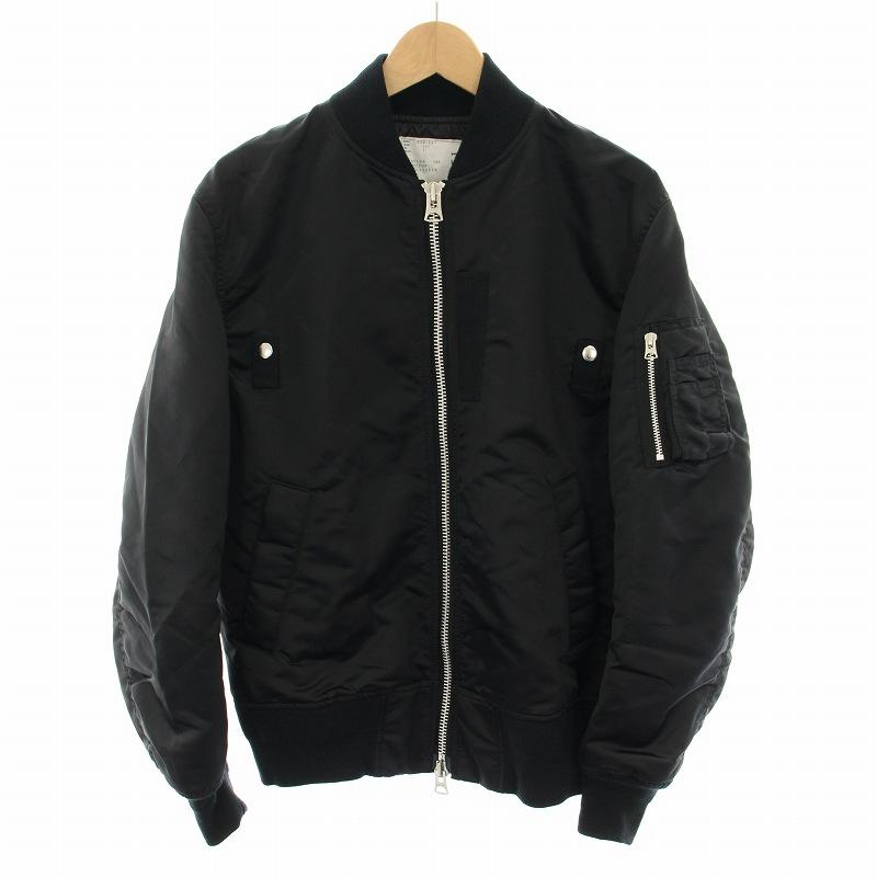 サカイ sacai 24AW ナイロンツイルブルゾン Nylon Twill Blouson MA-1