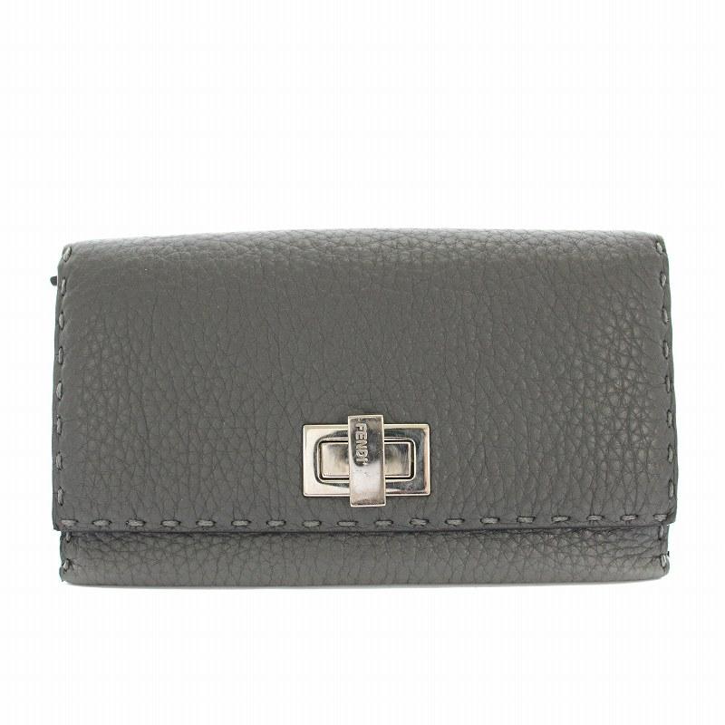 FENDI（フェンディ） セレリア ピーカブー 長財布 二つ折り 小銭入れ
