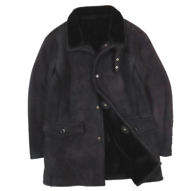 EMPORIO ARMANI エンポリオアルマーニ フェイク ムートンコート