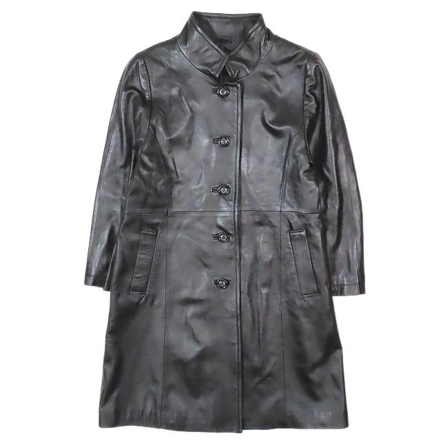 ヴィンテージ バルマン Vintage BALMAIN 北川タグ ラムレザー コート